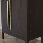 Современный Буфет Primo с 2 дверцами Темный орех варинант исполнения - 4 | Loft Concept в Воронеже