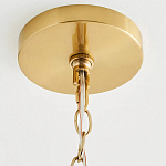 Подвесной светильник декорированный цветами из стекла Lightness of Flowers варинант исполнения - 5 | Loft Concept в Воронеже