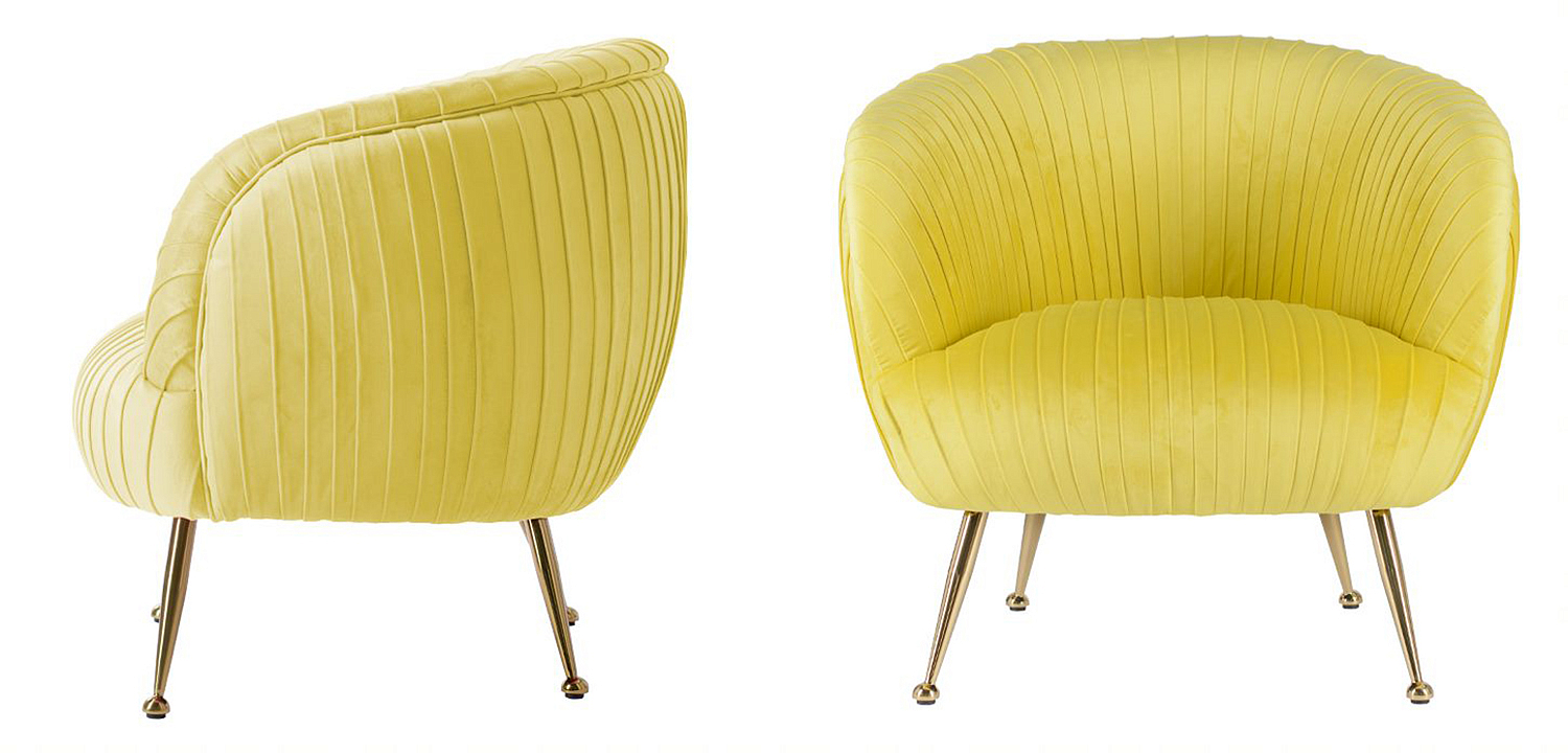 Кресло SOUFFLE CHAIR yellow Кресло SOUFFLE CHAIR yellow - Loft-Concept в Воронеже