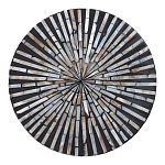 Столик с инкрустацией с перламутровым узором Dominic Black варинант исполнения - 2 | Loft Concept в Воронеже