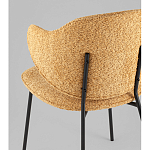 Стул Bellamy букле охра варинант исполнения - 3 | Loft Concept в Воронеже