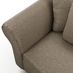 Мебельная ткань Шенилл коричневый цвет 138 см T4-21 варинант исполнения - 5 | Loft Concept в Воронеже