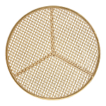 Столик приставной золотистый с орнаментом на столешнице Tanzania варинант исполнения - 2 | Loft Concept в Воронеже