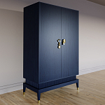 Платяной шкаф Elsa Dreams Blue с 2-мя фасадами варинант исполнения - 1 | Loft Concept в Воронеже