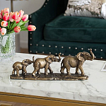 Композиция в виде семьи слонов Elephants Figurine варинант исполнения - 1 | Loft Concept в Воронеже
