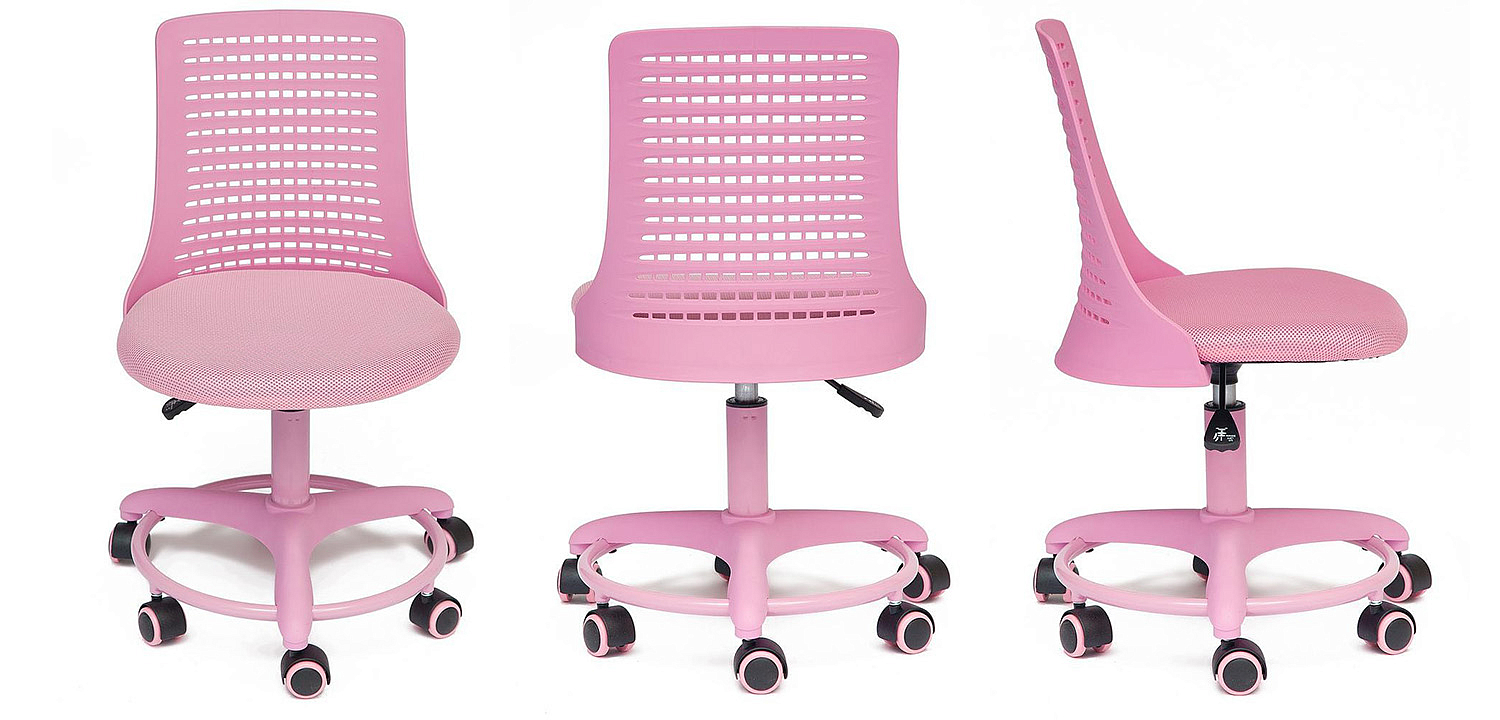 Кресло Bright Kiddie Office Chair pink Кресло Bright Kiddie Office Chair pink - Loft-Concept в Воронеже