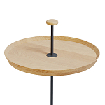 Pin журнальный столик из натурального дуба и бетона варинант исполнения - 1 | Loft Concept в Воронеже