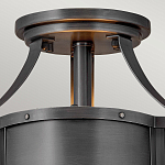 Потолочный светильник с декоративными заклепками Hinkley  варинант исполнения - 2 | Loft Concept в Воронеже