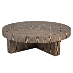 Столик журнальный круглый с полосатым узором Zebroids варинант исполнения - 6 | Loft Concept в Воронеже