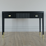 Туалетный стол - Трельяж Elsa Dreams Black 120 см варинант исполнения - 6 | Loft Concept в Воронеже