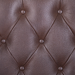 Кресло из натуральной кожи на 4-х деревянных ножках из массива бука Thomas Armchair brown варинант исполнения - 6 | Loft Concept в Воронеже