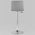 Барный стул с сиденьем серого цвета Honory варинант исполнения - 4 | Loft Concept в Воронеже