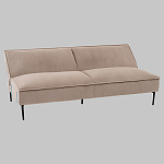 Диван современный вельветовый прямой Worcester Бежевый  варинант исполнения - 4 | Loft Concept в Воронеже