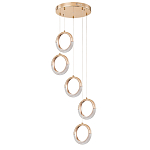 Люстра светодиодная Golden Shackle варинант исполнения - 3 | Loft Concept в Воронеже