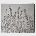 Панно Дельфиниум варинант исполнения - 1 | Loft Concept в Воронеже