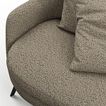 Мебельная ткань Шенилл коричневый цвет 138 см T4-28 варинант исполнения - 5 | Loft Concept в Воронеже