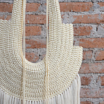 Аксессуар настенный в Эко стиле Белый wall decor White dress варинант исполнения - 4 | Loft Concept в Воронеже