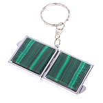 Зеркало брелок складное двухстороннее из натурального камня Малахит Stone Mirrors варинант исполнения - 5 | Loft Concept в Воронеже