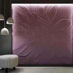 Барельеф LOTUS варинант исполнения - 3 | Loft Concept в Воронеже