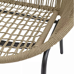 Кресло плетеное круглое Round Wicker Chair варинант исполнения - 6 | Loft Concept в Воронеже