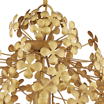 Подвесной светильник золотой с декором в виде лепестков клевера Hanging Clover варинант исполнения - 1 | Loft Concept в Воронеже