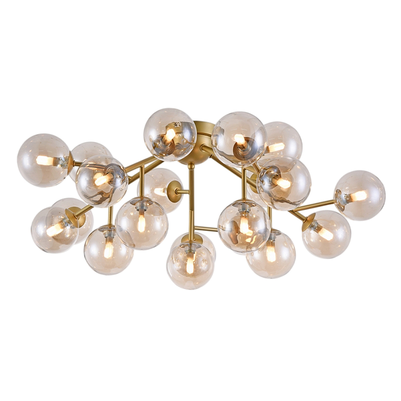 Потолочный светильник Dallas G9X20 Золотой Черный в Воронеже | Loft Concept 