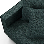 Мебельная ткань Шенилл темно-зеленый цвет 138 см T4-39 варинант исполнения - 7 | Loft Concept в Воронеже