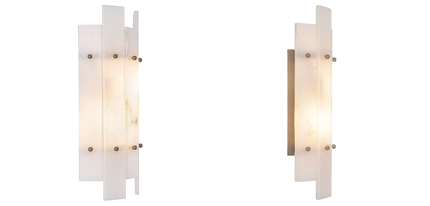 Бра Eichholtz Wall Lamp Caprera Alabaster Бра Eichholtz Wall Lamp Caprera Alabaster - Loft-Concept в Воронеже