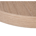 Столик журнальный круглый со светлым шпоном Light Veneer Table варинант исполнения - 4 | Loft Concept в Воронеже