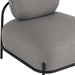 Кресло в серой рогожке  COLOR BLOCK варинант исполнения - 6 | Loft Concept в Воронеже