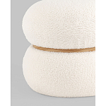 Пуф Полли S тедди белый варинант исполнения - 2 | Loft Concept в Воронеже