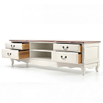 ТВ-тумба в стиле прованс из массива берёзы Interiors Romance варинант исполнения - 3 | Loft Concept в Воронеже