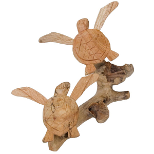 Статуэтка из дерева черепахи Animals of the World 25