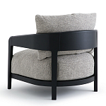 Кресло с каркасом из массива ясеня Deniaud Ash Grey Armchair варинант исполнения - 10 | Loft Concept в Воронеже