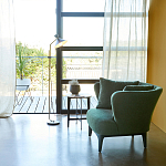 Кашпо Elevated Planters Luna 54 белое варинант исполнения - 4 | Loft Concept в Воронеже