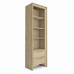  Стеллаж 2 ящика 4 открытые полки Flowchart 60 см варинант исполнения - 2 | Loft Concept в Воронеже