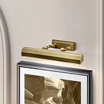 Светильник для картин с призматическим плафоном и двойными регулируемыми шарнирами Elstead Lighting варинант исполнения - 15 | Loft Concept в Воронеже