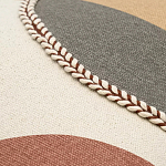 Подушка декоративная с геометрическим узором и плетенными вставками Divine Abstractions варинант исполнения - 2 | Loft Concept в Воронеже