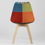 Стул с обивкой в стиле пэчворк Arvika варинант исполнения - 4 | Loft Concept в Воронеже