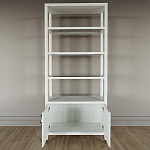 Стеллаж со стеклянными полками Elsa Dreams White варинант исполнения - 3 | Loft Concept в Воронеже