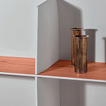 Дизайнерский стеллаж с вертикальными и горизонтальными полками Gio Ponti D.357.1 D.357.2 Rack варинант исполнения - 2 | Loft Concept в Воронеже