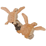 Статуэтка из дерева черепахи Animals of the World 25 варинант исполнения - 2 | Loft Concept в Воронеже