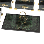 Настольный письменный набор из нефрита в подарочной коробке Victorious варинант исполнения - 4 | Loft Concept в Воронеже