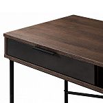 Стол рабочий в стиле лофт с ящиком и нишей для хранения Urban Style Space 2 варинант исполнения - 2 | Loft Concept в Воронеже