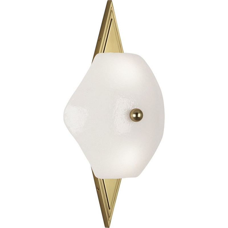 Бра Robert Abbey Vienna Wall Sconce Brass Латунь Белый Бра Robert Abbey Vienna Wall Sconce Brass Латунь Белый в Воронеже | Loft Concept