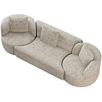 Диван Calypso с поворотным механизмом  варинант исполнения - 7 | Loft Concept в Воронеже