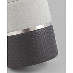 Пуф Mauldine с ящиком серо-черный с экокожей варинант исполнения - 3 | Loft Concept в Воронеже