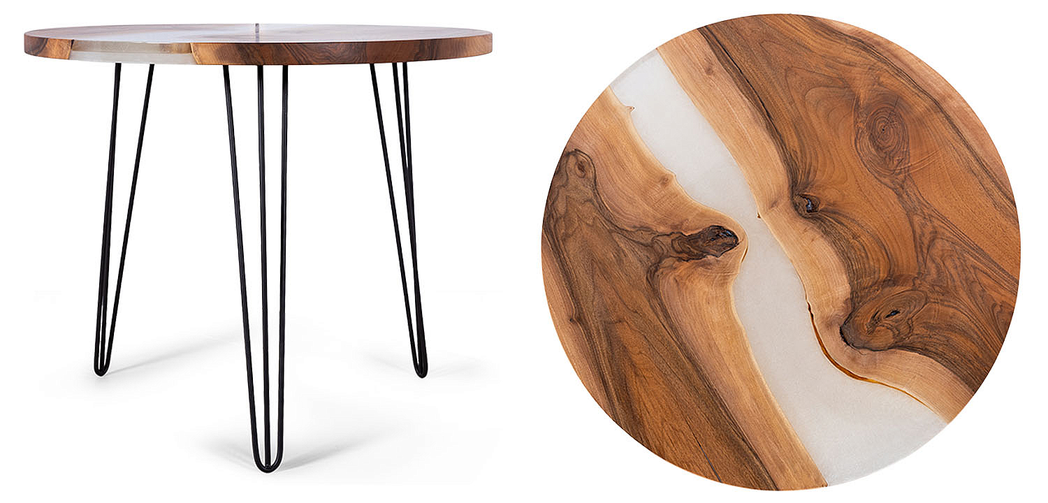 Обеденный стол Dinner Table Round River Collection Обеденный стол Dinner Table Round River Collection - Loft-Concept в Воронеже