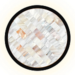 Бра в форме диска с перламутровыми прямоугольниками из морской ракушки Touch of Marine Charm варинант исполнения - 5 | Loft Concept в Воронеже