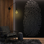 Барельеф FINGERPRINT варинант исполнения - 3 | Loft Concept в Воронеже